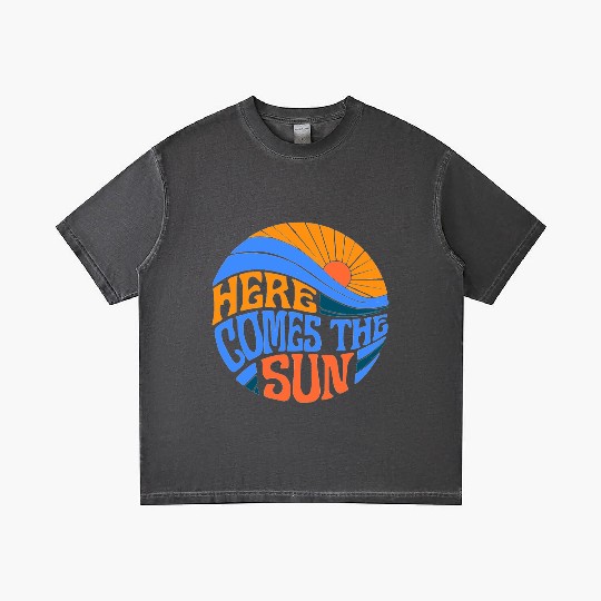 Here comes the sun Gradient T Shirts