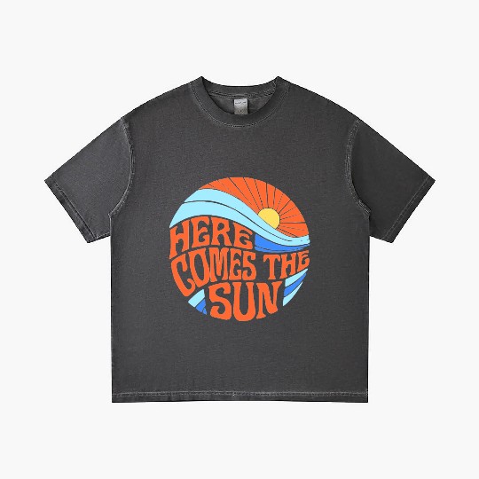 Here comes the sun Gradient T Shirts