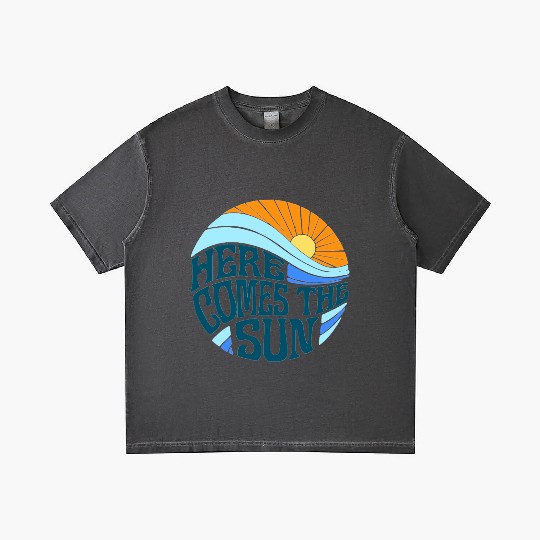 Here comes the sun Gradient T Shirts
