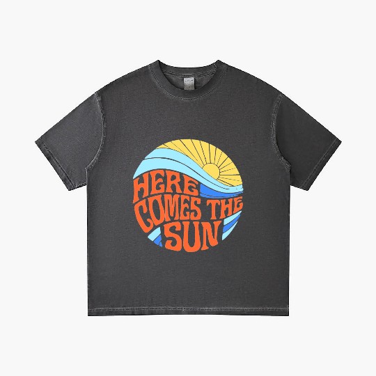 Here comes the sun Gradient T Shirts