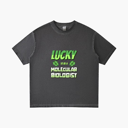 Biology Biologist Lucky Molecular Biologist Gradient T Shirts