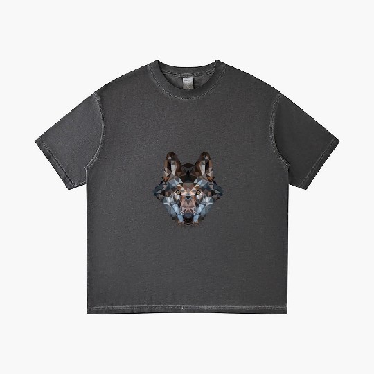 Wolves | Polygon Wolf Head | Low Poly Werewolf Gradient T Shirts