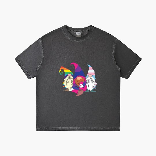 Gnomes Elf LGBTQ Rainbow LGBT Pride Month Gradient T Shirts