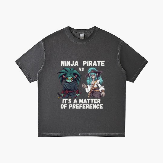 Ninja vs Pirate, Preference Gradient T Shirts