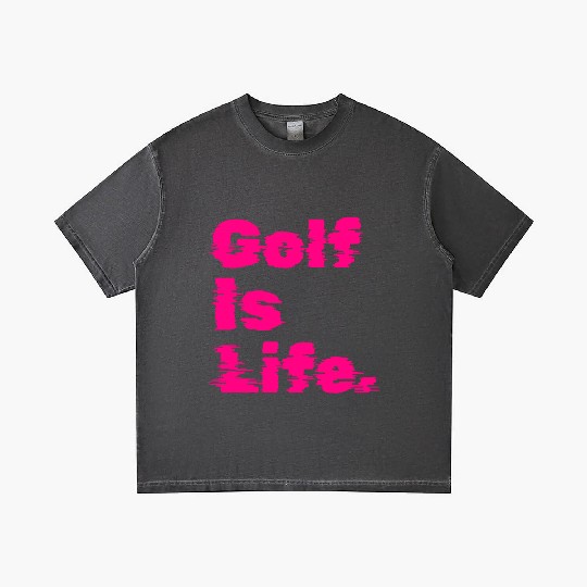 Golf Is Life, Hot Pink, Golfer, I Like Golf Gradient T Shirts