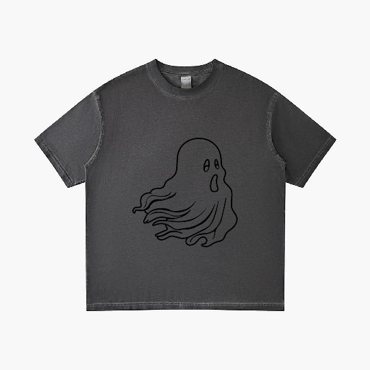 Ghost Halloween Spooky Gradient T Shirts