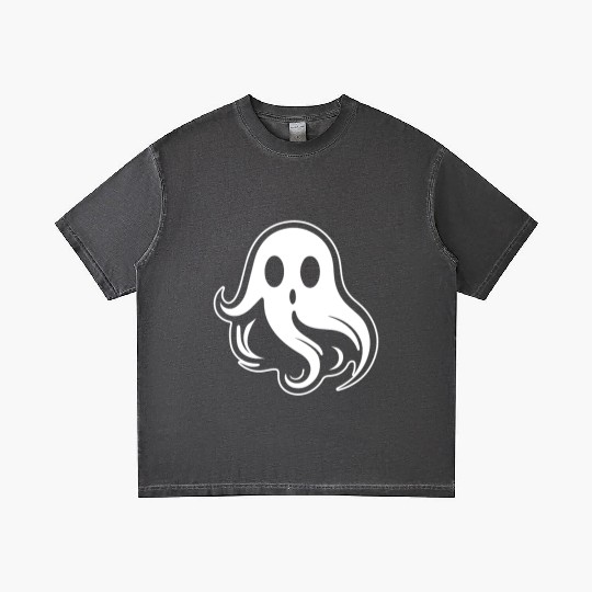 Ghost Halloween Spooky Gradient T Shirts
