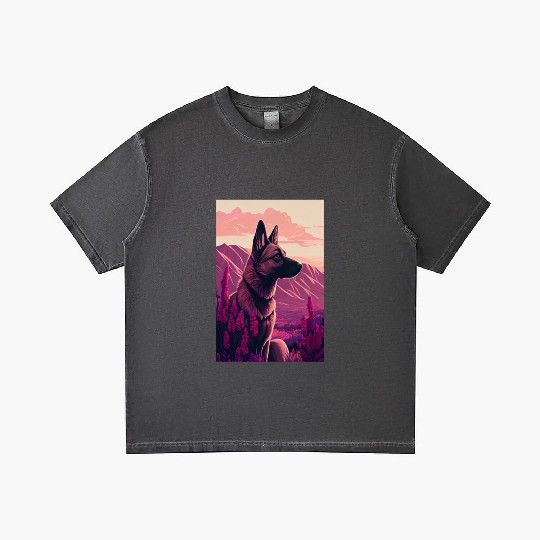 Belgian Malinois Nature Gradient T Shirts