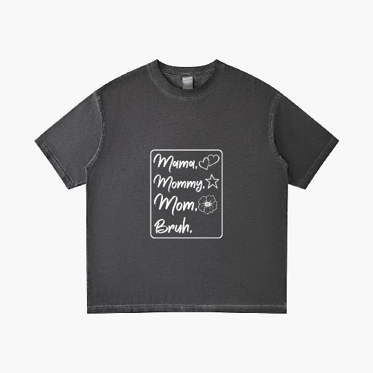 Mama Mommy Mom Bruh Mother's Day Family Love Gifts Gradient T Shirts