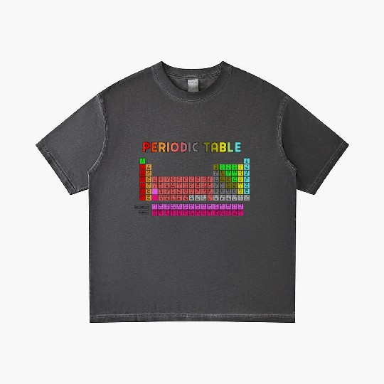 Periodic Table Gradient T Shirts, Science, Chemistry, Nerdy