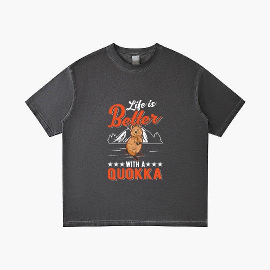 Life Is Better With A Quokka Short Tailed Kangaroo Gradient T Shirts