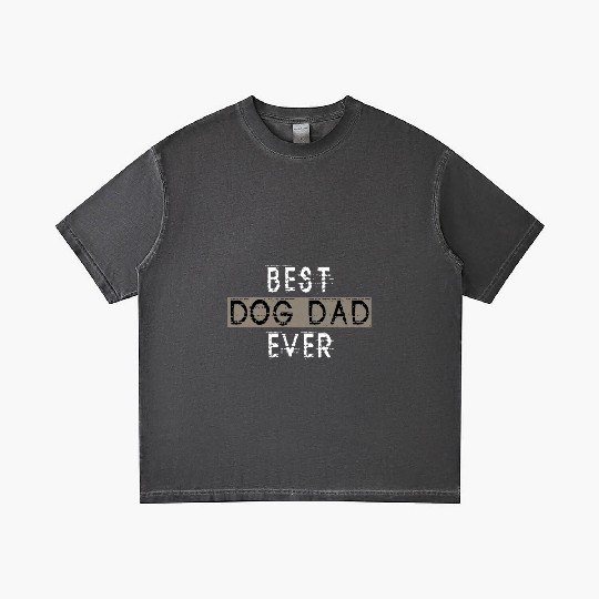 Best Dog Dad Ever Gradient T Shirts