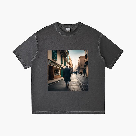 Fantasy pictures ,town Morocco ,city casablanca Gradient T Shirts