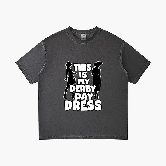This Is My Derby Day Dress mom Women Girls Gradient T Shirts