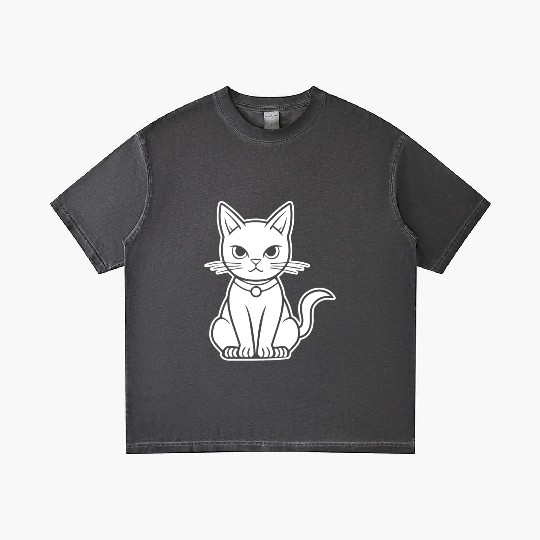 Cat Kitten Feline Meow Gradient T Shirts