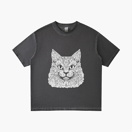 Cat Kitten Feline Meow Gradient T Shirts
