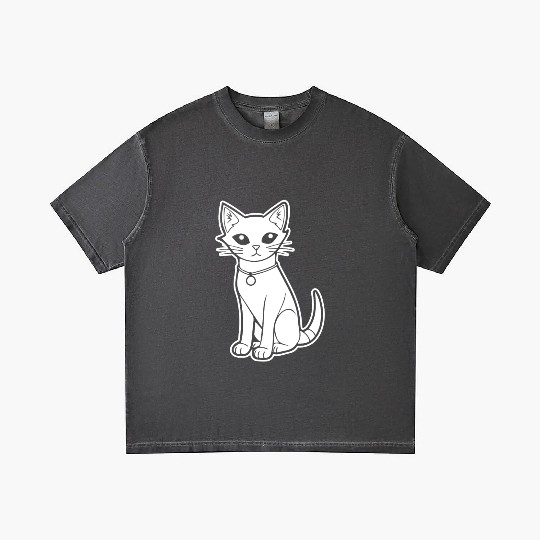 Cat Kitten Feline Meow Gradient T Shirts