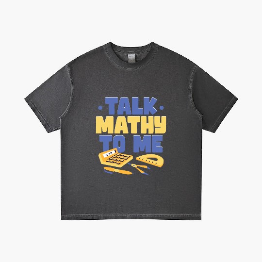 Talk Mathy To Me Math Teacher Gradient T Shirts