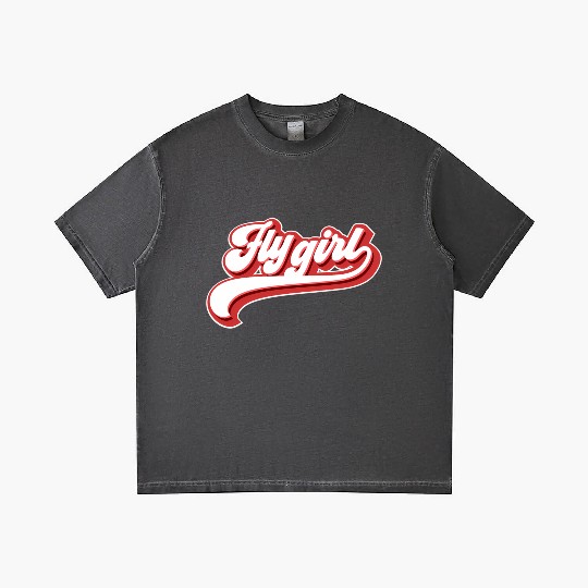 Fly 80S 90S Old School Hip Hop Gradient T Shirts