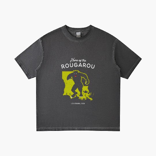 Home Of The Rougarou Louisiana Usa Cryptid Gradient T Shirts