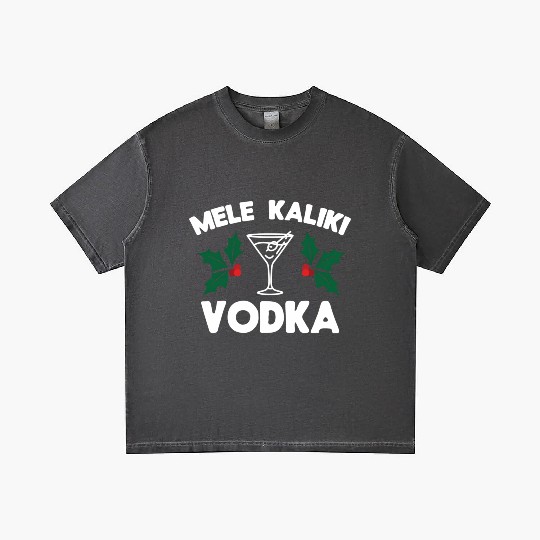 Mele Kaliki Vodka Kalikimaka Gradient T Shirts