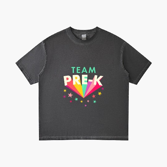 Team Pre K Teacher Back To School Gradient T Shirts