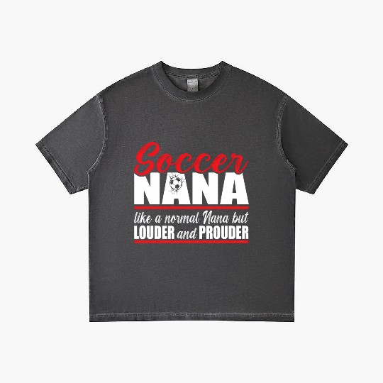 Soccer Nana Louder And Prouder Soccer Grandma Gradient T Shirts