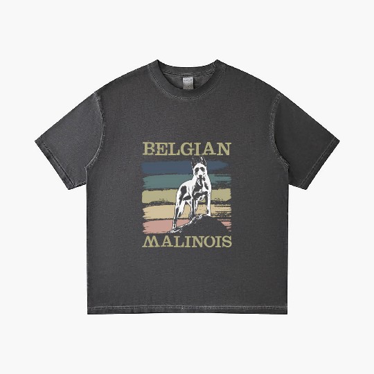 Belgian Malinois T Dog Gradient T Shirts