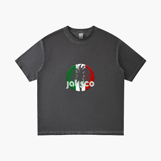 Jalisco Mexico Flag Native Palm Tree Mexican Gradient T Shirts
