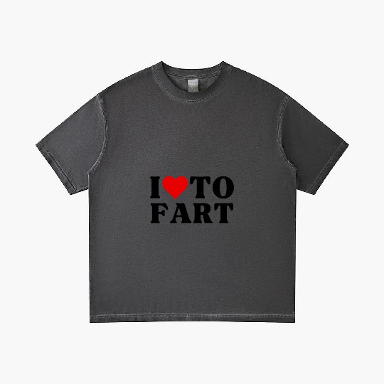 I Love To Fart Heart I Heart To Fart Sarcastic Gradient T Shirts