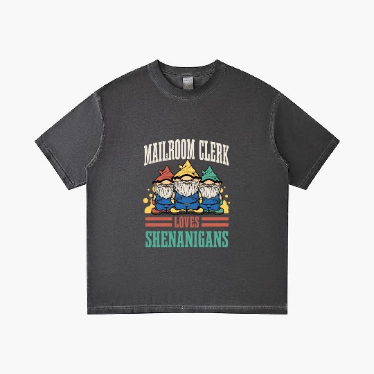 Mailroom Clerk Loves Shenanigans St. Patrick's Day Gradient T Shirts