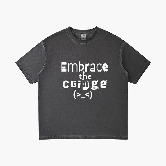 Embrace the Cringe Gradient T Shirts