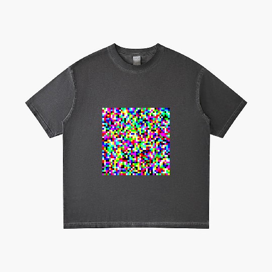 Adversarial Anti-Facial Recognition Camouflage Gradient T Shirts