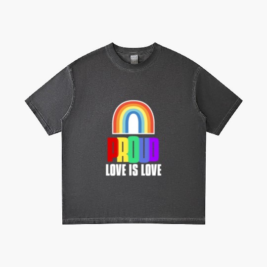 Proud LGBT Gradient T Shirts Love is Love Gradient T Shirts LGBT Pride