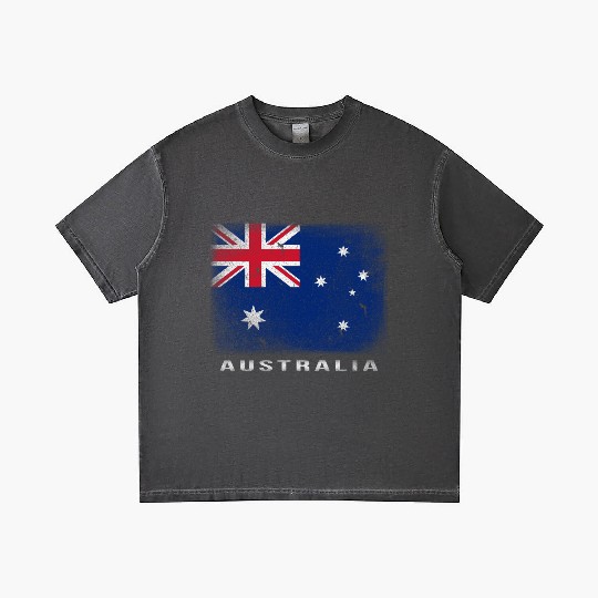 Australian Flag Australia Love Gradient T Shirts