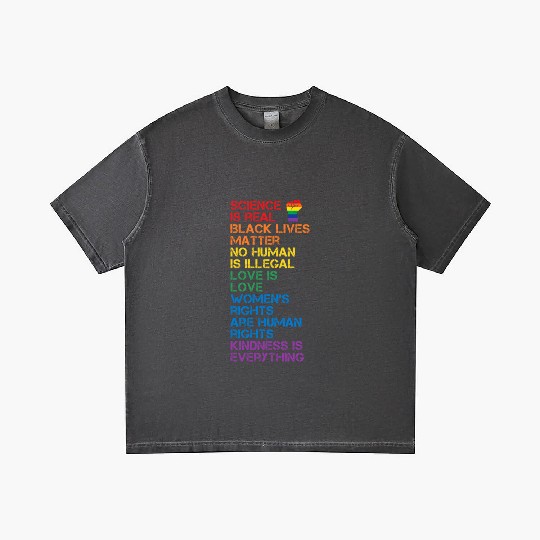 Science Is Real Black Lives Matter Lgbt Blm Fist Gradient T Shirts