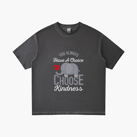 You Always Have A Choice Choose Kindness Elephan Gradient T Shirts