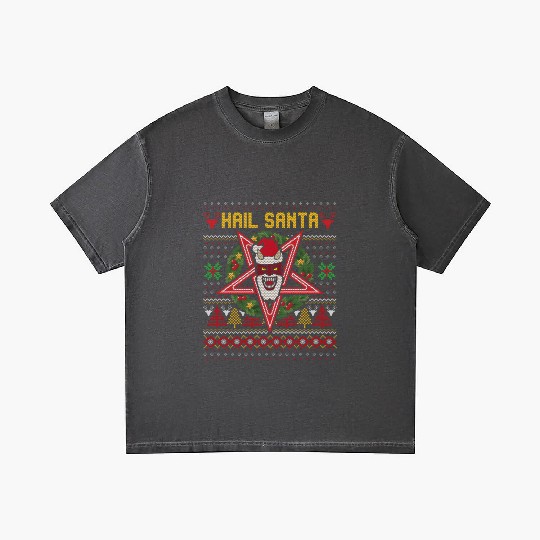 Hail Santa Weird Gradient T Shirts