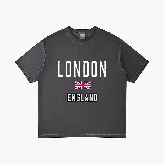 London England England Flag Gradient T Shirts