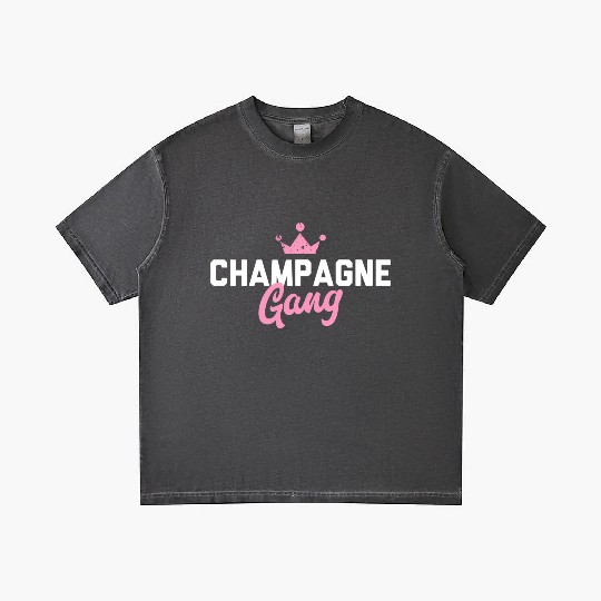 Champagne Gang Gradient T Shirts