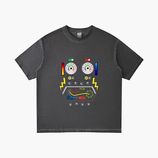 Robot Halloween Robot Gradient T Shirts