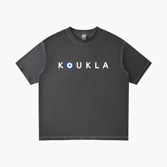 Koukla Evil Eye Greek Greek Pride Greece Gradient T Shirts
