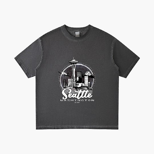 Seattle Pacific Northwest Emerald City Gradient T Shirts