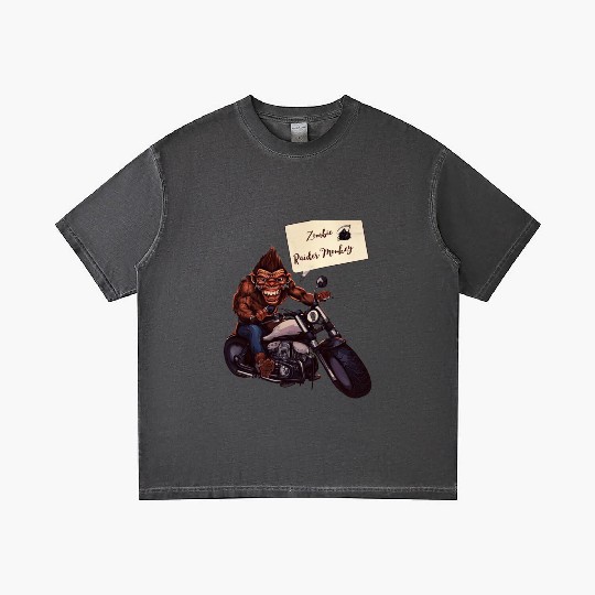 zombie Raider Monkey Gradient T Shirts