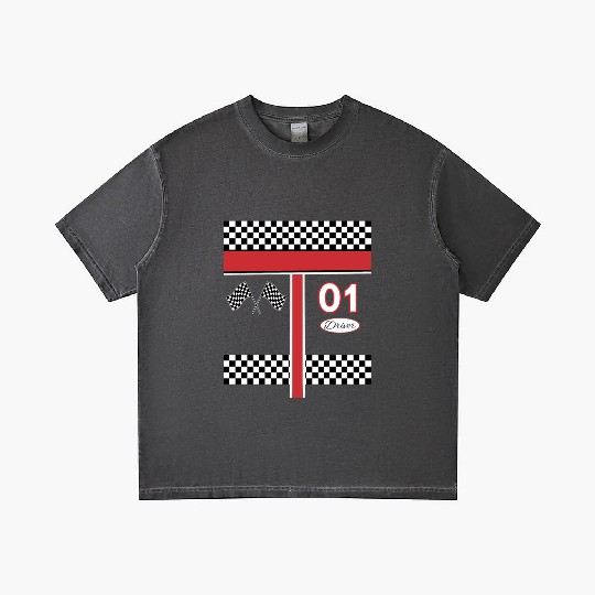 Race Car Driver For Halloween Gradient T Shirts