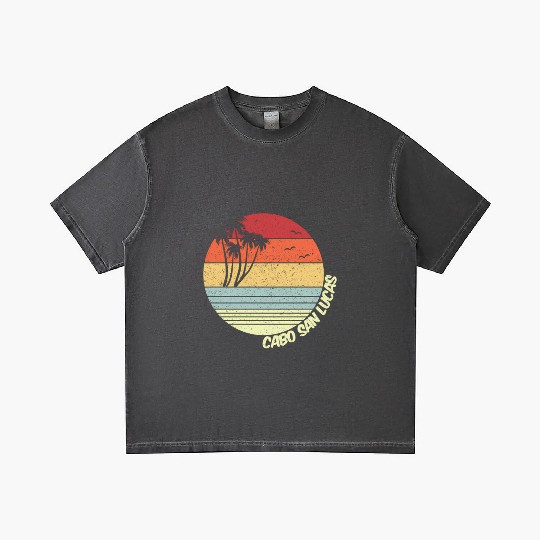Cabo San Lucas Meco Beach Vacation Gradient T Shirts