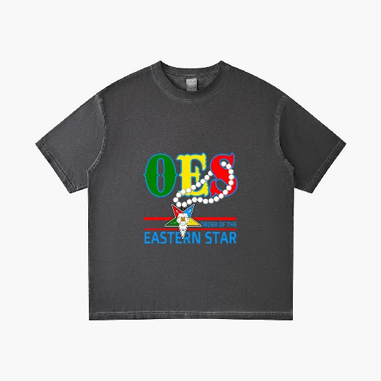 Oes Star Necklace Order Of The Eastern Star Gradient T Shirts