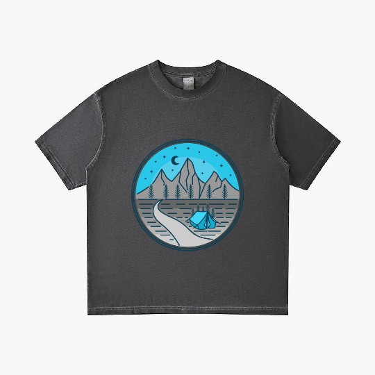 Mountain Nightwing Gradient T Shirts