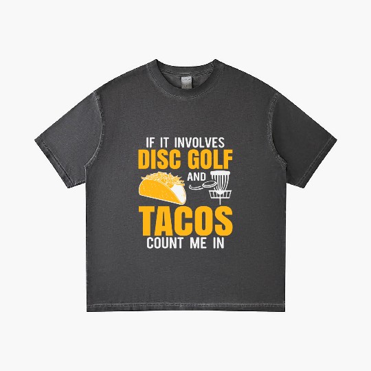 Disc Golf Tacos Gradient T Shirts