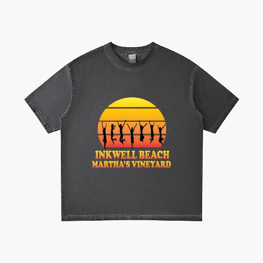Inkwell Beach Oak Bluffs Martha'S Vineyard Ma Gradient T Shirts